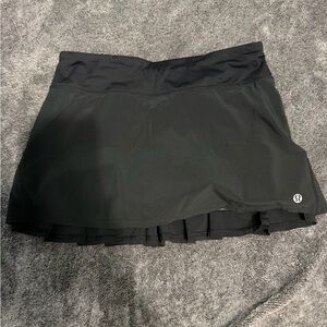 lululemon athletica Classic Black Mini Skirt